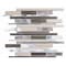 Andova Tiles ANDOVA TILES CHOCOLAT Brick Porcelain Mosaic Wall Tile ANDCHO314 - alternate 1